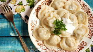 Рецепт Сочных пельменей на заварном тесте