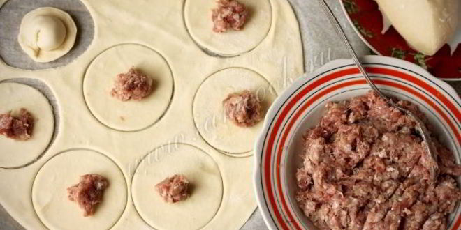 Рецепт сочных пельменей на заварном тесте