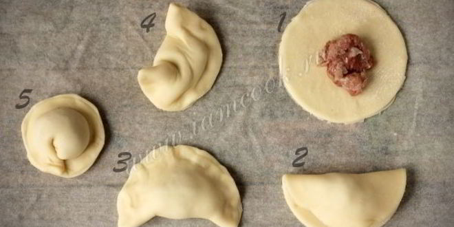 Рецепт сочных пельменей на заварном тесте