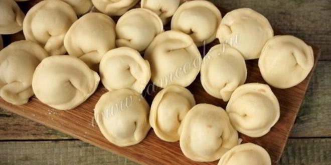 Рецепт сочных пельменей на заварном тесте