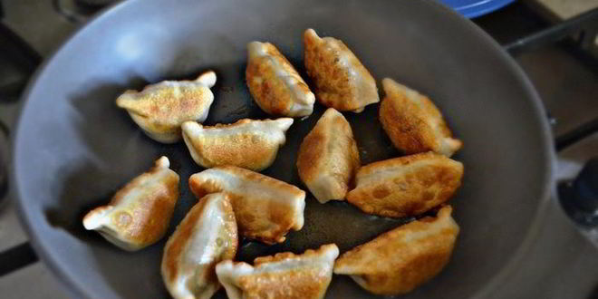 Рецепт японских жареных пельменей гедза