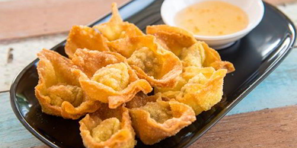 Как приготовить жареные вонтоны с креветками