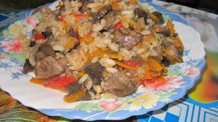 Рецепт Грибного плова