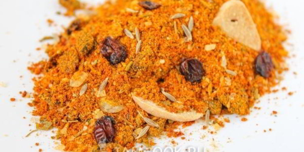 Как приготовить красочную приправу для плова