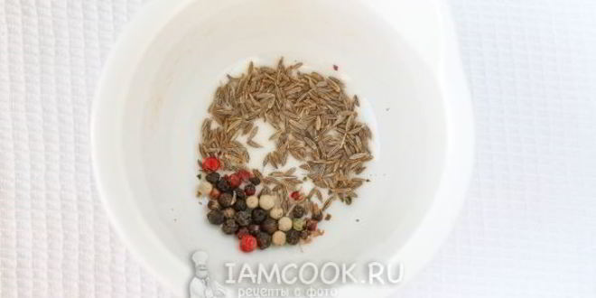 Рецепт красочной приправы для плова