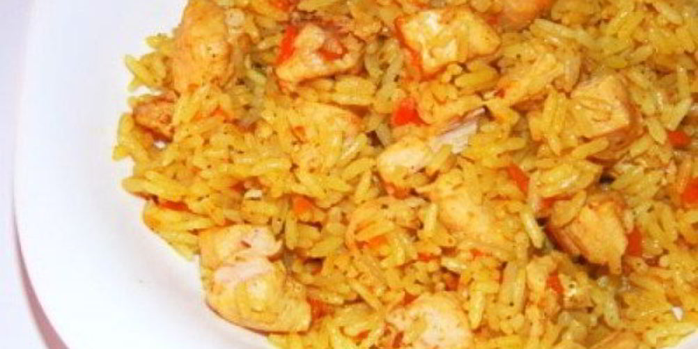 Как приготовить куриный узбекский плов с зирой и кориандром