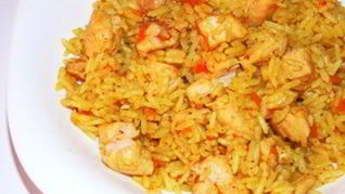 Рецепт Куриного узбекского плова с зирой и кориандром