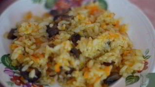 Рецепт Овощного плова с шампиньонами