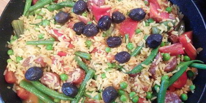 Рецепт паэльи с кроликом