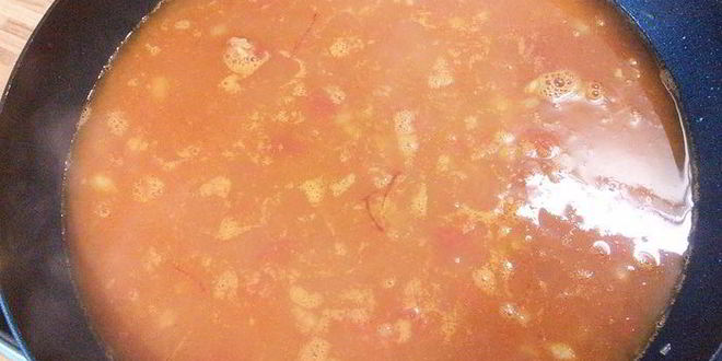 Рецепт паэльи с кроликом