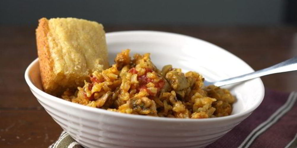 Как приготовить паэлью с курицей и грибами
