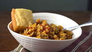 Рецепт Паэльи с курицей и грибами