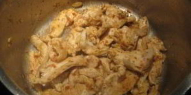 Рецепт паэльи с курицей и грибами