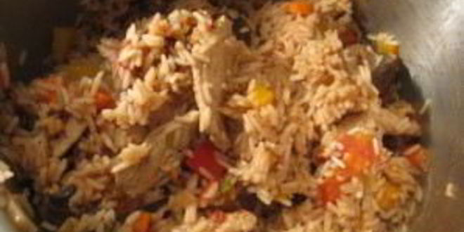 Рецепт паэльи с курицей и грибами