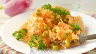 Рецепт Паэльи с курицей