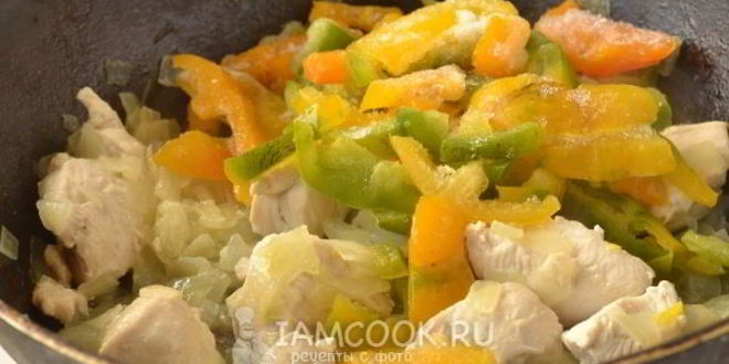 Рецепт паэльи с курицей