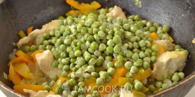 Рецепт паэльи с курицей