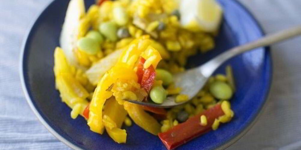 Как приготовить паэлью вегетарианскую