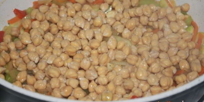 Рецепт пилава из курятины с булгуром и нутом