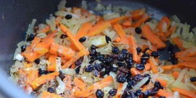 Рецепт плова без мяса в мультиварке