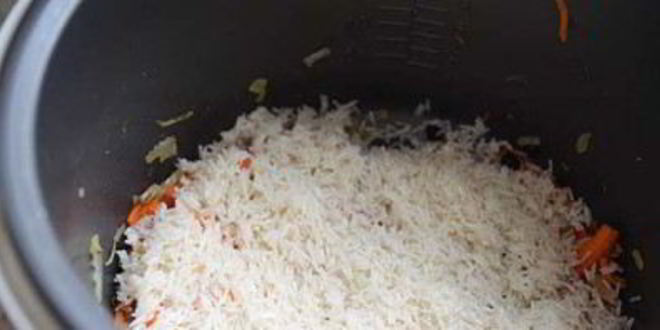 Рецепт плова без мяса в мультиварке