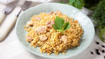 Рецепт Плова из булгура с курицей в мультиварке