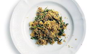 Рецепт Плова из киноа с грибами