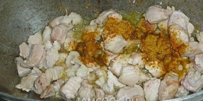 Рецепт плова из свиной грудинки