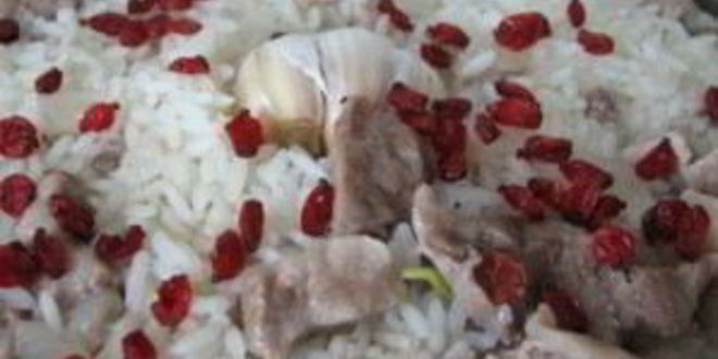 Рецепт плова с барбарисом