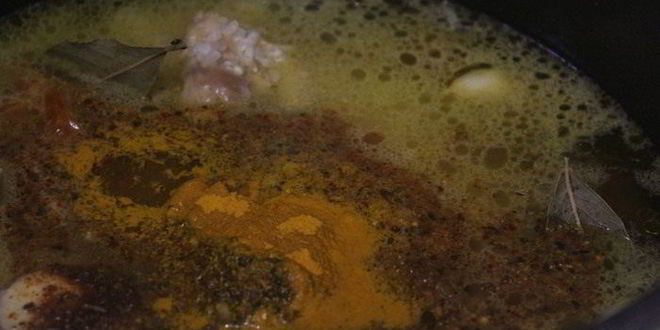 Рецепт плова с курицей и курагой в мультиварке