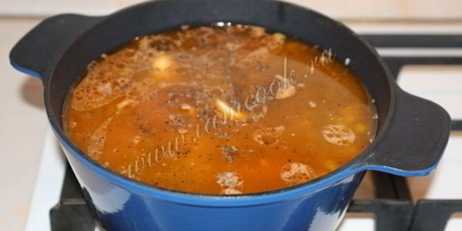 Рецепт плова с курицей и свининой