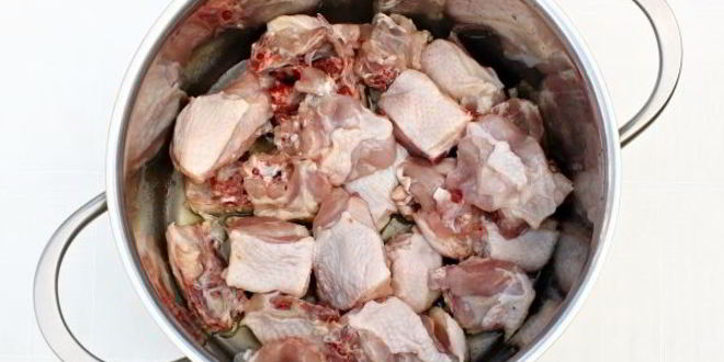 Рецепт плова с курицей в кастрюле