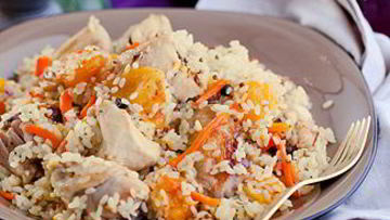 Рецепт Плова с курицей в мультиварке