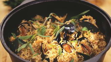 Рецепт Плова с мидиями