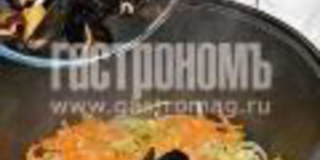 Рецепт плова с мидиями