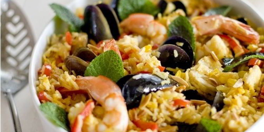 Как приготовить плов с морепродуктами в мультиварке