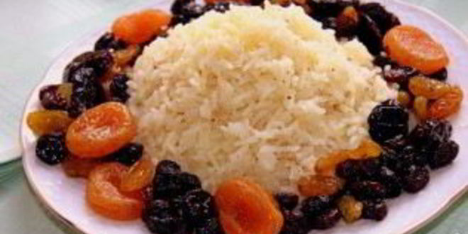 Рецепт плова с сухофруктами в мультиварке