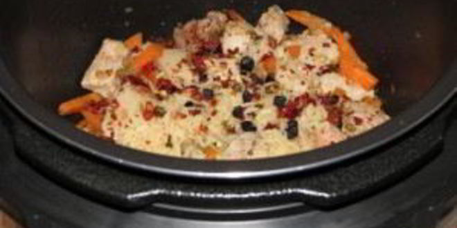 Рецепт плова со свининой в скороварке