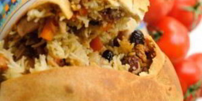 Рецепт плова в лаваше