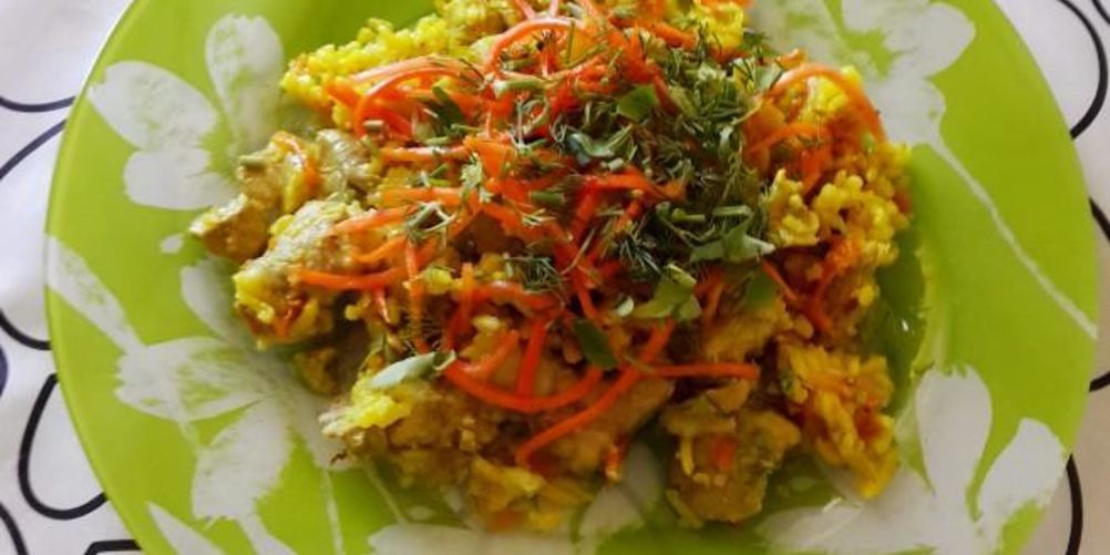 Как приготовить плов в мультиварке скороварке с курицей