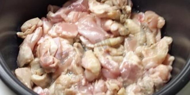 Рецепт плова в мультиварке скороварке с курицей