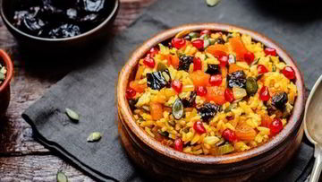 Рецепт Постного плова с сухофруктами