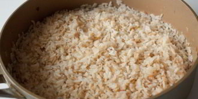 Рецепт рисового пилава с миндалем