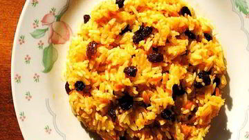 Рецепт Сладкого плова с изюмом