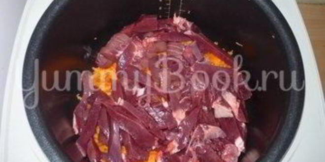 Рецепт свиных потрохов с рисом в мультиварке