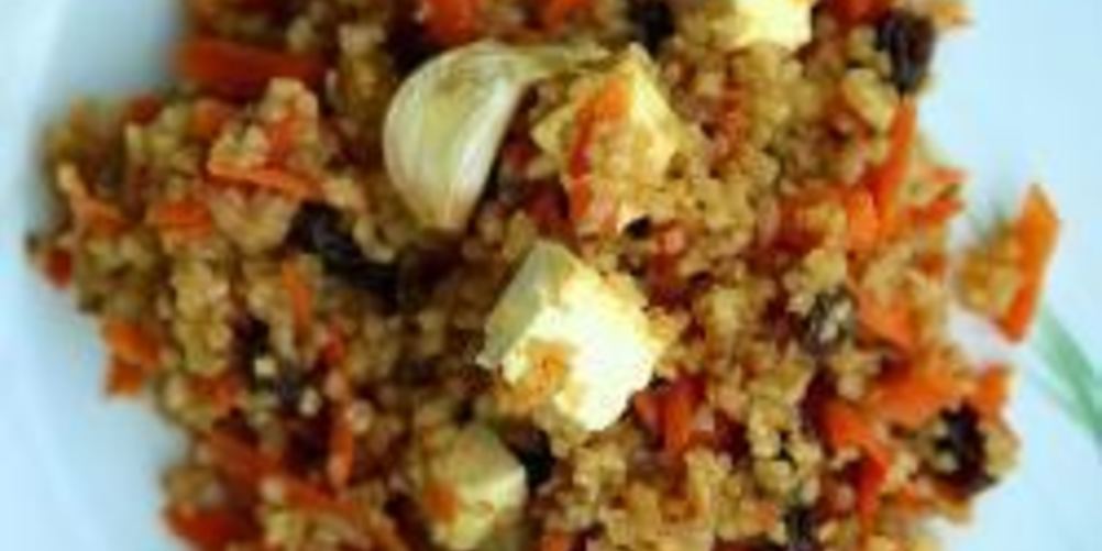 Как приготовить вегетарианский плов с паниром