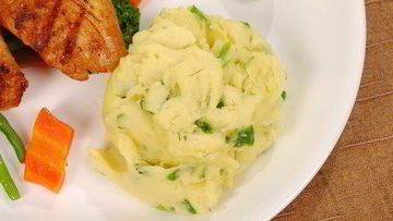 Рецепт Пюре из картофеля и зеленой капусты