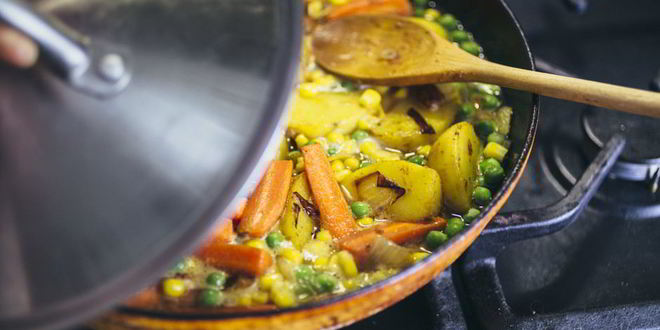 Рецепт ароматного овощного рагу карри