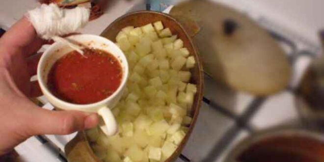 Рецепт домашнего овощного рагу