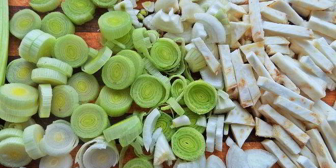 Рецепт грибного рагу с овощами